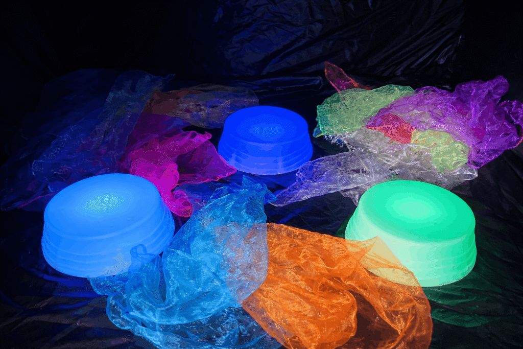 sensory lights for hire